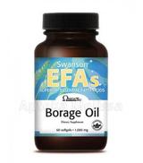 SWANSON Borage Oil 1000 mg - 60 kaps. - ważny do 2025-10-31