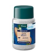 Kneipp Kryształki do kąpieli z soli mineralnej Good Night Szwajcarska pinia i Amyris, 600 g