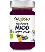 Symbio Ekologiczny Miód z czarną jagodą - 300 g - cena, opinie, skład