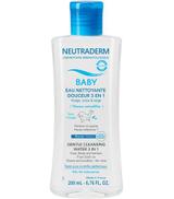 Neutraderm Baby Łagodna woda myjąca 3 w 1 Twarz, ciało i włosy, 200 ml