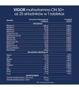 Vigor Multiwitamina ON 50+, 60 tabl., cena, opinie, właściwości