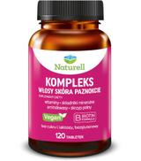 Naturell Kompleks Włosy Skóra Paznokcie, 120 tabletek