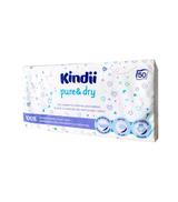Kindii Pure &  Dry Suche Chusteczki dla niemowląt i dzieci, 50 sztuk