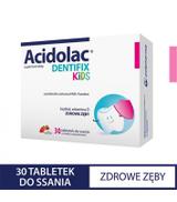 ACIDOLAC DENTIFIX KIDS Tabletki do ssania - 30 szt. - ważny do 2025-01-31