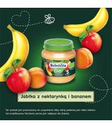 BoboVita Bio Jabłka z nektarynką i bananem po 5 m-cu - 125 g Przecier owocowy dla niemowląt - cena, opinie, skład