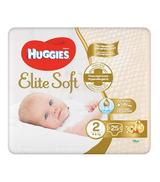 Huggies Elite Soft 2 Pieluchy 4-6 kg, 25 sztuk