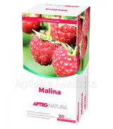 APTEO NATURA Malina herbatka owocowa -  20 sasz. - ważny do 2025-07-31