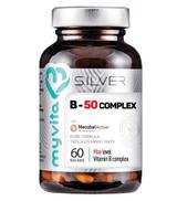 MYVITA SILVER Witamina B-50 Complex - 60 kaps. - układ nerwowy, odporność, metabolizm - cena, dawkowanie, opinie