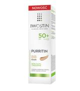 IWOSTIN PURRITIN BB Krem do skóry tłustej i trądzikowej SPF50+ - 30 ml - ważny do 2025-10-31