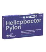 Szybki test kasetkowy do wykrywania Helicobacter pylori w kale, 1 sztuka