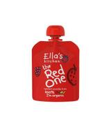 Ella's Kitchen BIO RED ONE Puree owocowe z truskawką dla dzieci po 6. miesiącu życia, 90 g