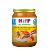 Hipp Bio od pokoleń, Kluseczki kładzione z gulaszem z delikatnej wołowiny, po 1. roku, 250 g