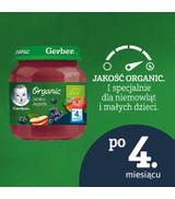 GERBER ORGANIC Jabłko Jagoda po 4 miesiącu - 125 g