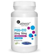 Aliness PQQ 20mg + Q10 50 mg - 60 kaps. - cena, opinie, właściwości
