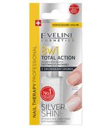 Eveline Skoncentrowana odżywka do paznokci z drobinkami srebra 8w1 Total Action - 12 ml - cena, opinie, właściwości