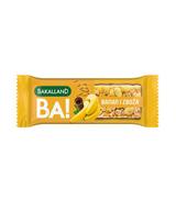 BAKALLAND BA! Baton zbożowy, banan, 40 g - ważny do 2025-10-31