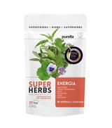 PURELLA Superfoods SuperHerbs Mieszanka ziół do zaparzania Energia, 35 g