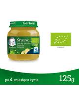 GERBER ORGANIC Zielony groszek Brokuły Cukinia po 4 miesiącu - 125 g