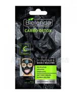 BIELENDA CARBO DETOX Oczyszczająca maska węglowa do cery mieszanej i tłustej, 8 g