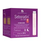 Seboradin Oily Hair Intensywna pielęgnacja przy problemie okresowego wypadania włosów - 7 amp. - cena, opinie, właścwości
