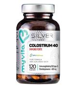 MyVita Silver Colostrum 40 Immuno Forte, 120 kaps., cena, opinie, stosowanie