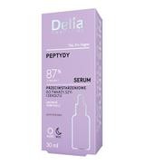 Delia Cosmetics Peptydy Serum przeciwstarzeniowe do twarzy szyi i dekoltu, 30 ml, cena, opinie, skład