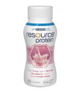 Resource Protein, płyn, smak truskawkowy, 4 x 200 ml