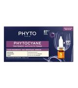 Phyto Phytocyane Kuracja przeciw wypadaniu włosów dla kobiet, 12 x 5 ml