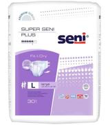 Super Seni Plus L Pieluchomajtki dla dorosłych - 30 szt. - cena, opinie, właściwości