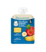 Gerber Deserek w tubce banan jabłko dla niemowląt po 6. miesiącu, 80 g - ważny do 2025-09-30