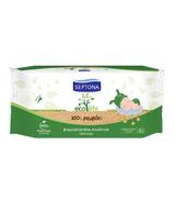 Septona Eco Life Biodegradowalne chusteczki dla niemowląt i dzieci, 60 sztuk - ważny do 2024-07-31