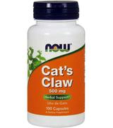 Now Foods Cat's Claw 500 mg, 100 kaps., cena, opinie, właściwości