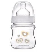 CANPOL BABIES NEWBORN BABY Antykolkowa butelka EasyStart 35/216 beżowa - 120 ml