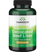 SWANSON Beef Liver 500 mg - 120 kaps.