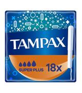 Tampax Super Plus, Tampony z aplikatorem, 18 sztuk