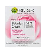 Garnier Botanical Cream Różany krem nawilżający - 50 ml Do cery suchej i wrażliwej - cena, opinie, właściwości