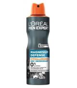 L'Oreal Men Expert Magnesium Defense Hipoalergiczny Dezodorant w sprayu, 150 ml