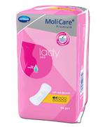 Hartmann MoliCare Premium lady pad 1,5 kropli, Anatomiczne wkłady chłonne,14 sztuk