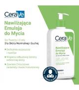 CeraVe, nawilżająca emulsja do mycia dla skóry normalnej i suchej, 473 ml