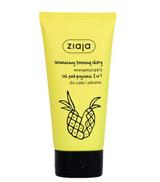 Ziaja Ananasowy trening skóry Energetyzujący Żel pod prysznic 2w1 - 160 ml - cena, opinie, właściwości