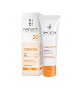 IWOSTIN SOLECRIN SPF30 Nawilżający Krem ochronny, 50 ml