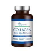 Super Labs Collagen anti-age formula, 90 kaps., na skórę, włosy i paznokcie, cena, opinie, właściwości