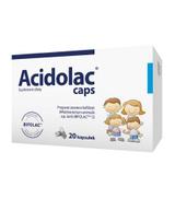 ACIDOLAC  caps - 20 kaps. Na uzupełnienie flory bakteryjnej jelit - cena, opinie, dawkowanie