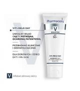 Pharmaceris V Viti Melo Day, Krem ochronny dla skóry z problemami bielactwa SPF 50+, 75 ml