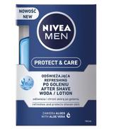 NIVEA MEN PROTECT & CARE Woda po goleniu - 100 ml Odświeżająca woda po goleniu - cena, opinie, stosowanie