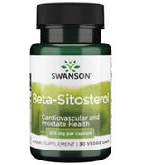 Swanson Beta - Sitosterol 320 mg - 30 kaps. - cena, opinie, właściwości
