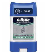 Gillette Antiperspirant Gel Eucalyptus Antyperspirant w żelu dla mężczyzn, 70 ml, cena, opinie, wskazania