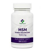 MedFuture MSM siarka organiczna 500 mg, 60 kaps., cena, wskazania, składniki