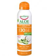 Equilibra Aloesowe mleczko do opalania w sprayu SPF30, 150 ml