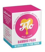 Flo Bamboo Pads Bio Podpaski higieniczne bambusowe (10 podpasek na dzień + 5 podpasek na noc) - 15 szt.  - cena, opinie, właściwości